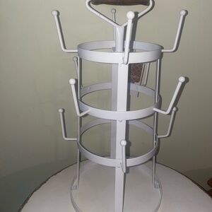 12 Cup Tabletop Farmhouse Mug Rack